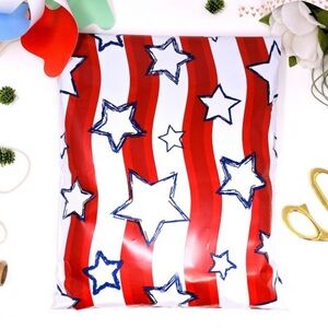 NEW! 🇺🇸20 Stars & Stripes Poly Mailers 10 x 13 inch